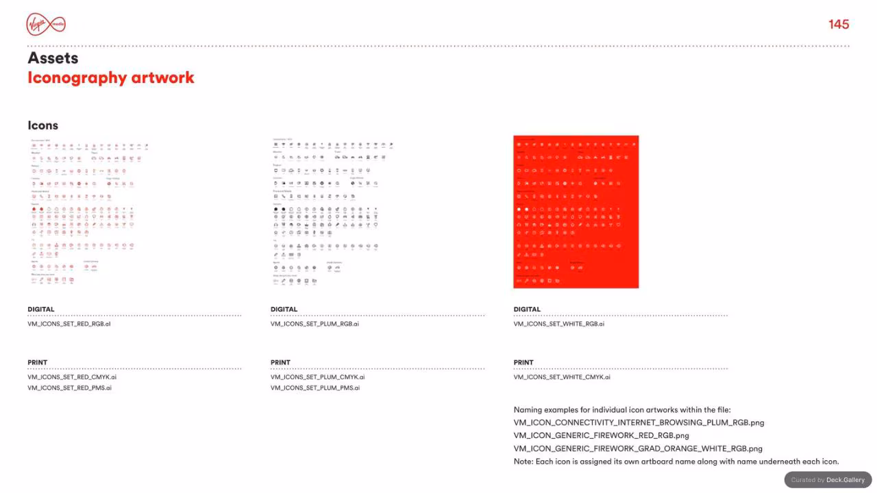 Virgin Media Brand Guidelines 2020, slide 145