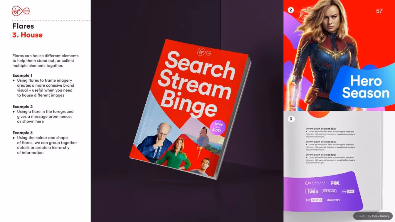 Virgin Media Brand Guidelines 2020, slide 57
