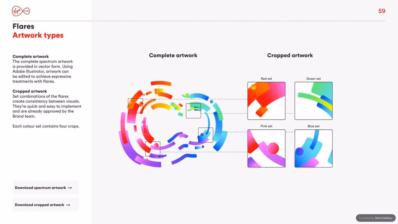 Virgin Media Brand Guidelines 2020, slide 59