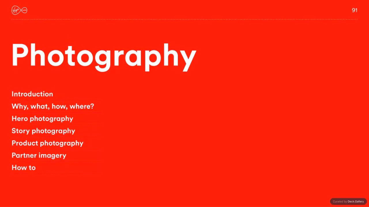 Virgin Media Brand Guidelines 2020, slide 91