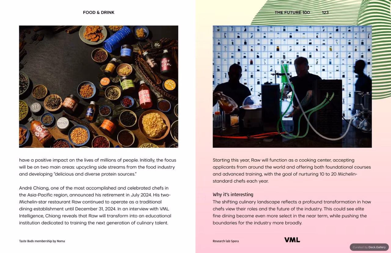 VML Intelligence The Future 100: Trends & Change to Watch in 2025, slide 123