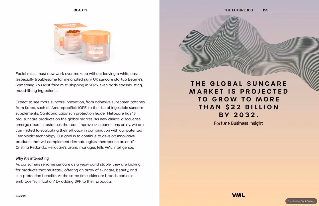 VML Intelligence The Future 100: Trends & Change to Watch in 2025, slide 155