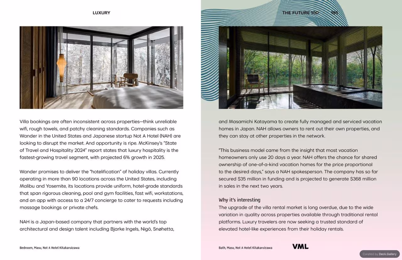 VML Intelligence The Future 100: Trends & Change to Watch in 2025, slide 195