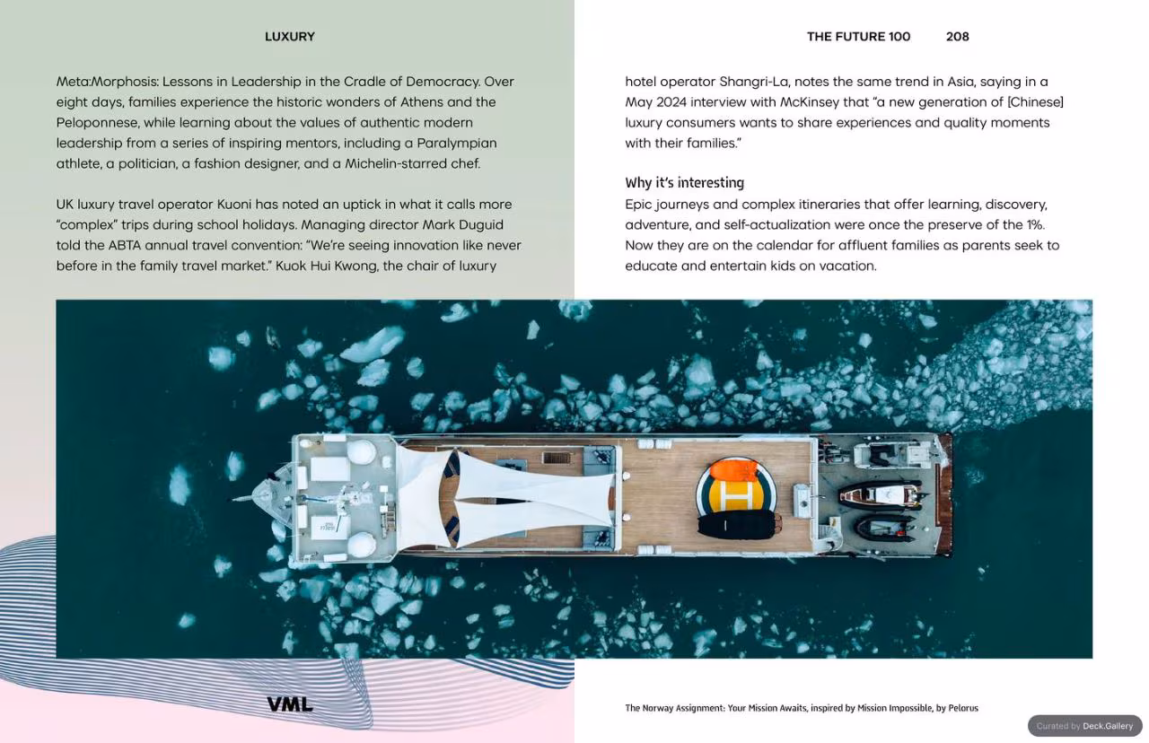 VML Intelligence The Future 100: Trends & Change to Watch in 2025, slide 208