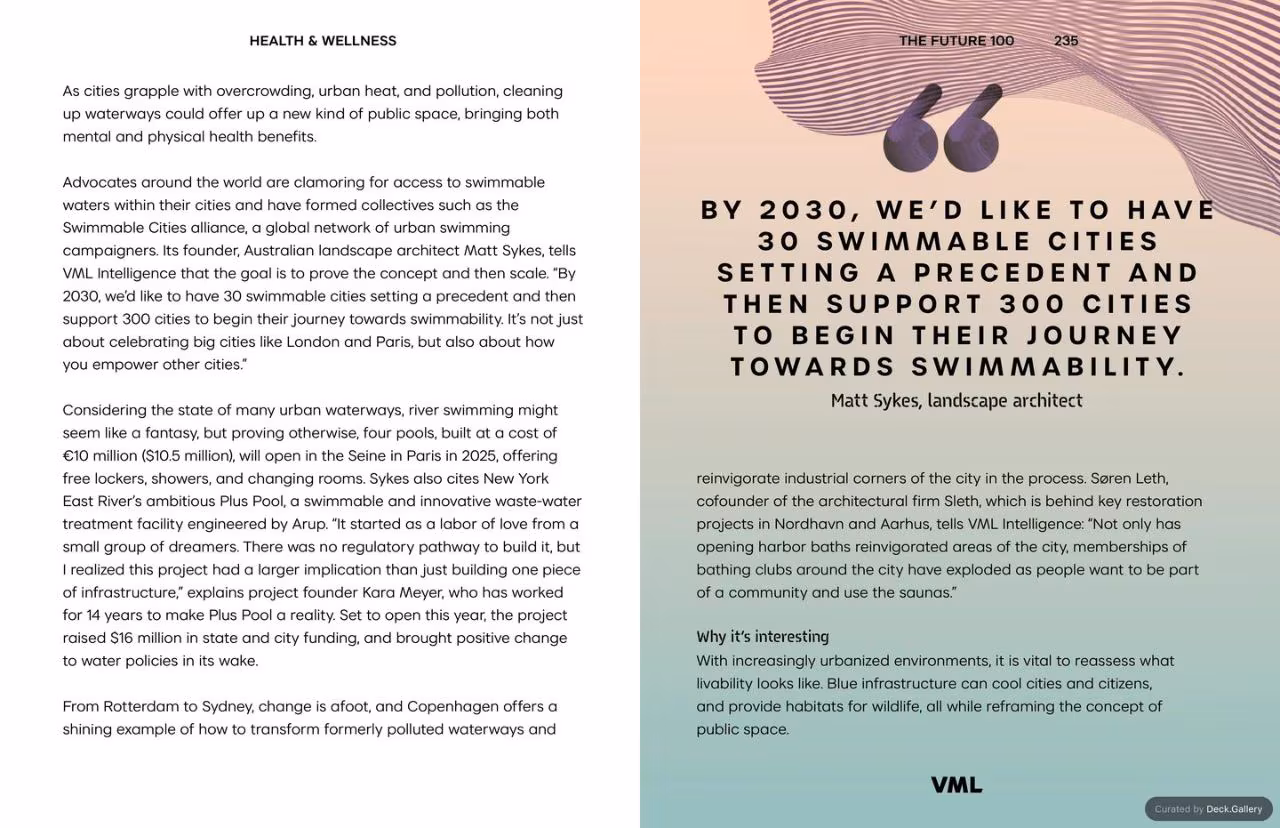VML Intelligence The Future 100: Trends & Change to Watch in 2025, slide 235