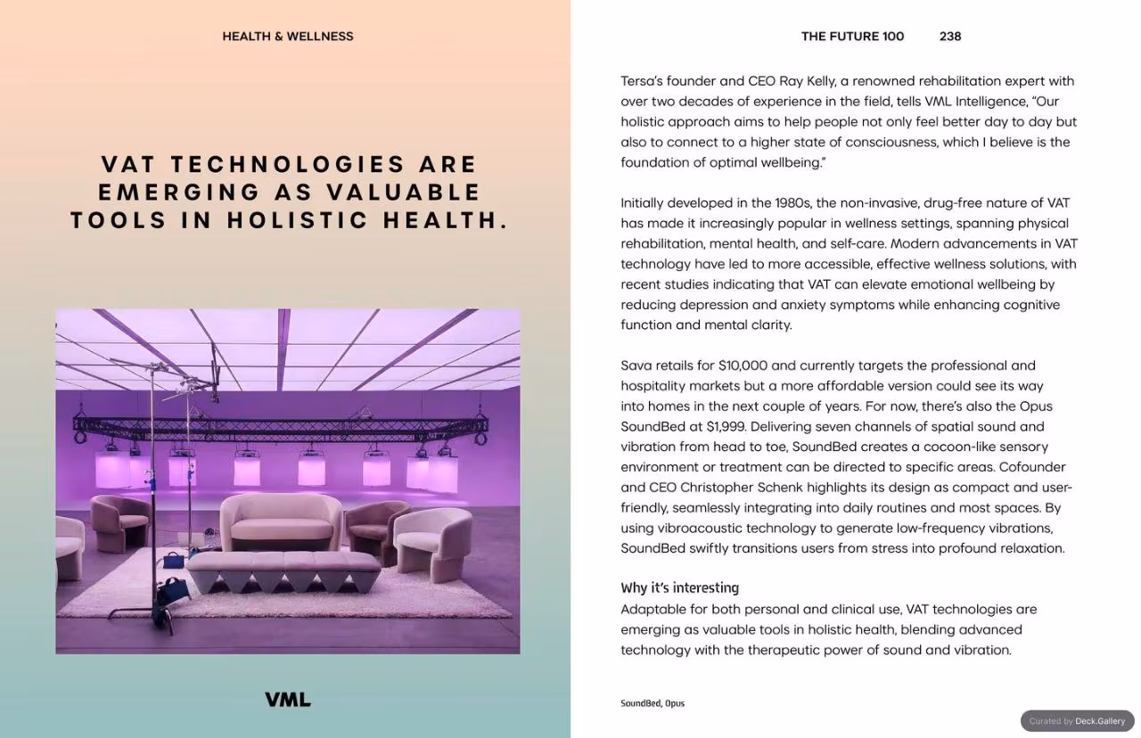 VML Intelligence The Future 100: Trends & Change to Watch in 2025, slide 238