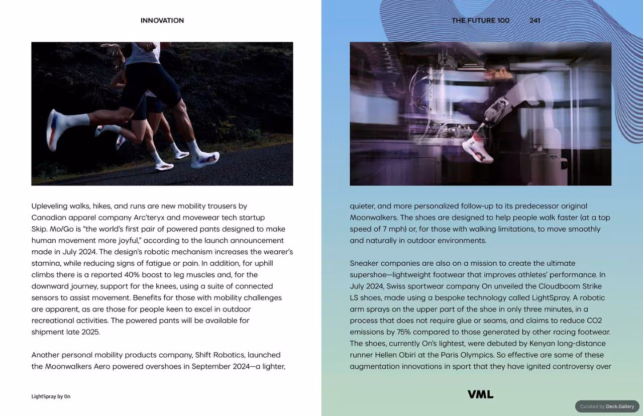 VML Intelligence The Future 100: Trends & Change to Watch in 2025, slide 241