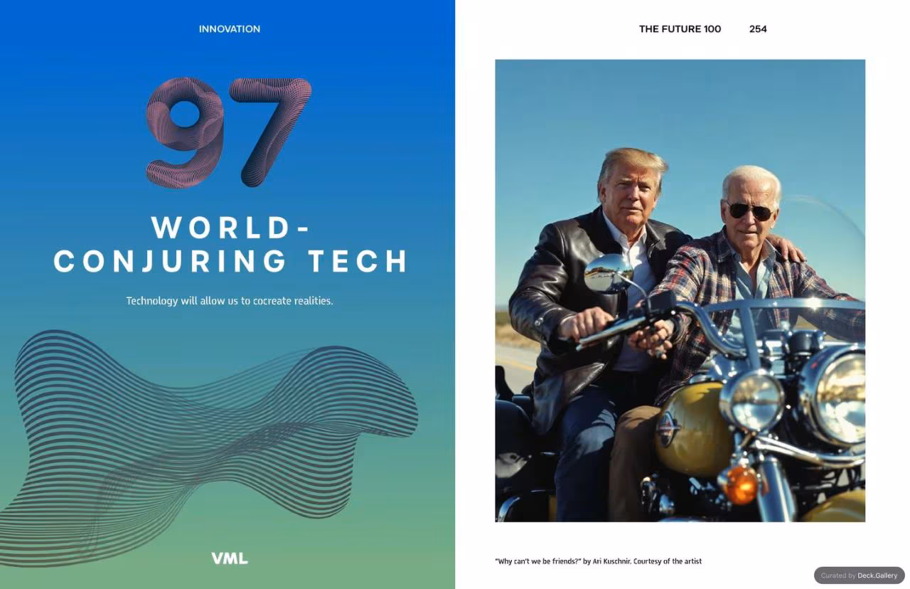 VML Intelligence The Future 100: Trends & Change to Watch in 2025, slide 254