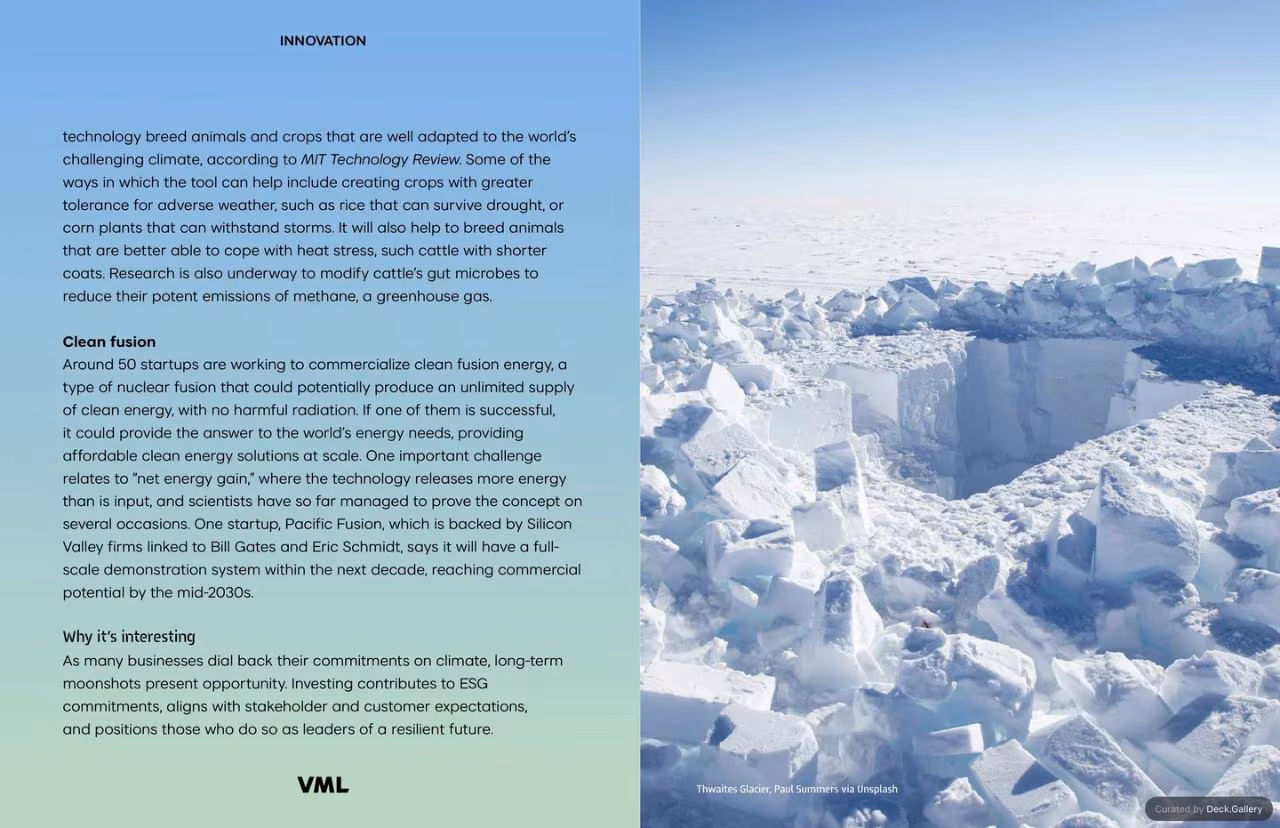 VML Intelligence The Future 100: Trends & Change to Watch in 2025, slide 258