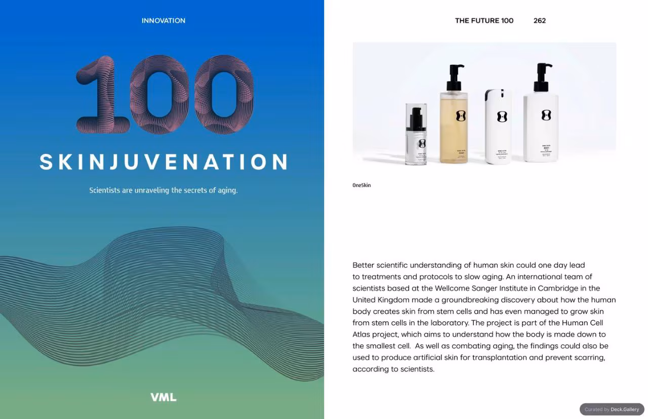 VML Intelligence The Future 100: Trends & Change to Watch in 2025, slide 262