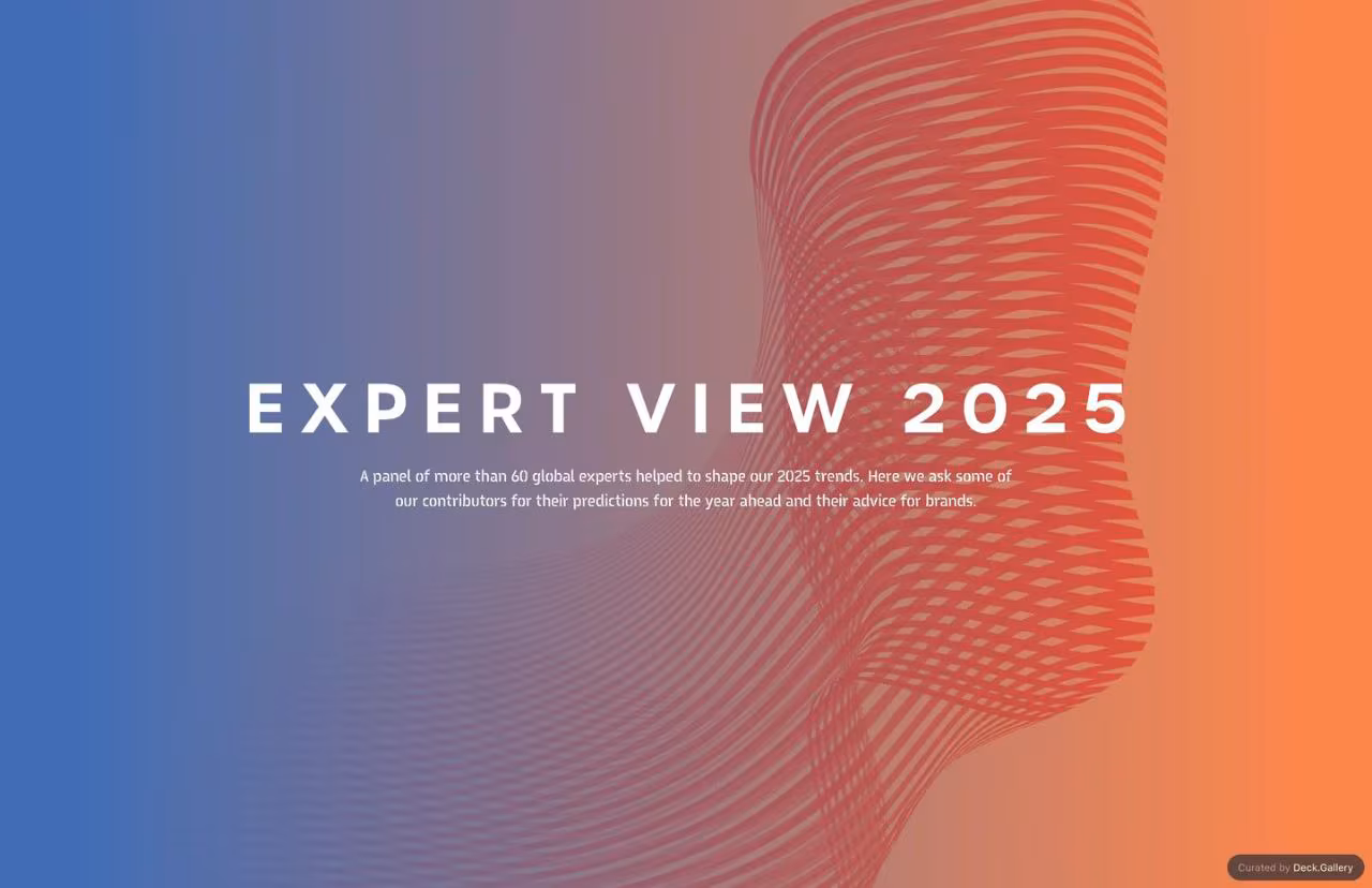 VML Intelligence The Future 100: Trends & Change to Watch in 2025, slide 264