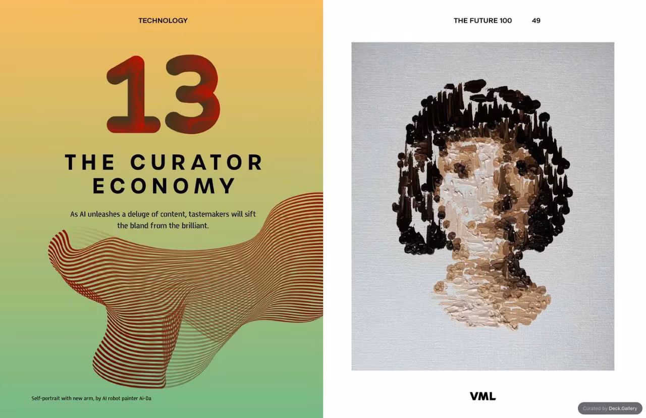 VML Intelligence The Future 100: Trends & Change to Watch in 2025, slide 49