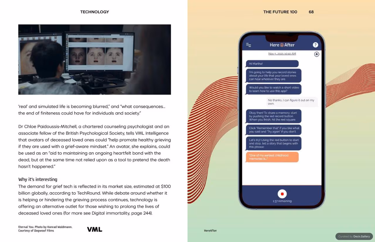 VML Intelligence The Future 100: Trends & Change to Watch in 2025, slide 68
