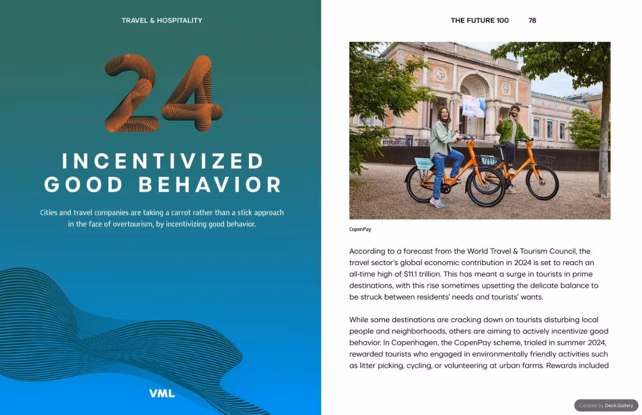 VML Intelligence The Future 100: Trends & Change to Watch in 2025, slide 78
