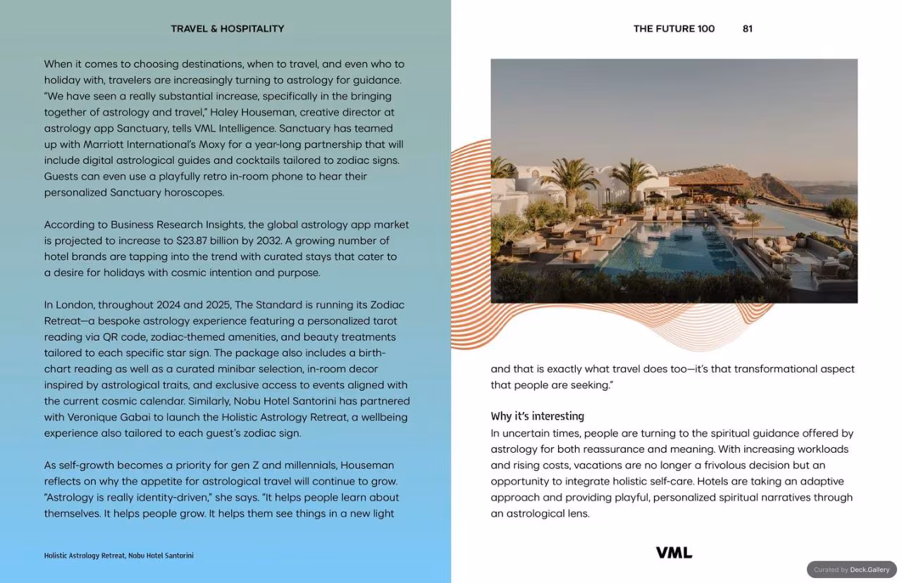 VML Intelligence The Future 100: Trends & Change to Watch in 2025, slide 81