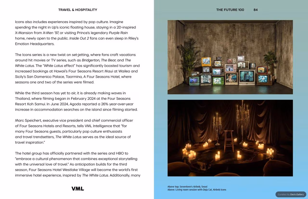 VML Intelligence The Future 100: Trends & Change to Watch in 2025, slide 84