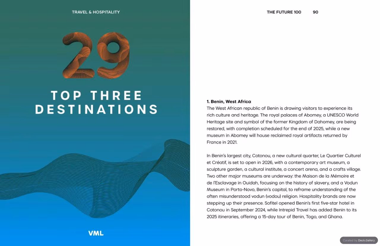 VML Intelligence The Future 100: Trends & Change to Watch in 2025, slide 90