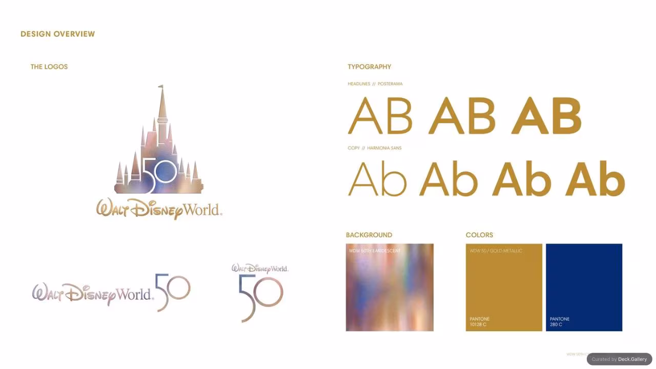 Walt Disney World Brand Guidelines 2021, slide 5