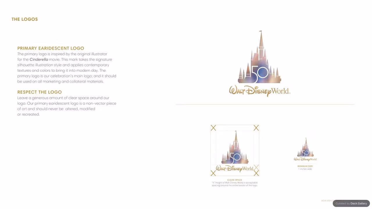 Walt Disney World Brand Guidelines 2021, slide 6