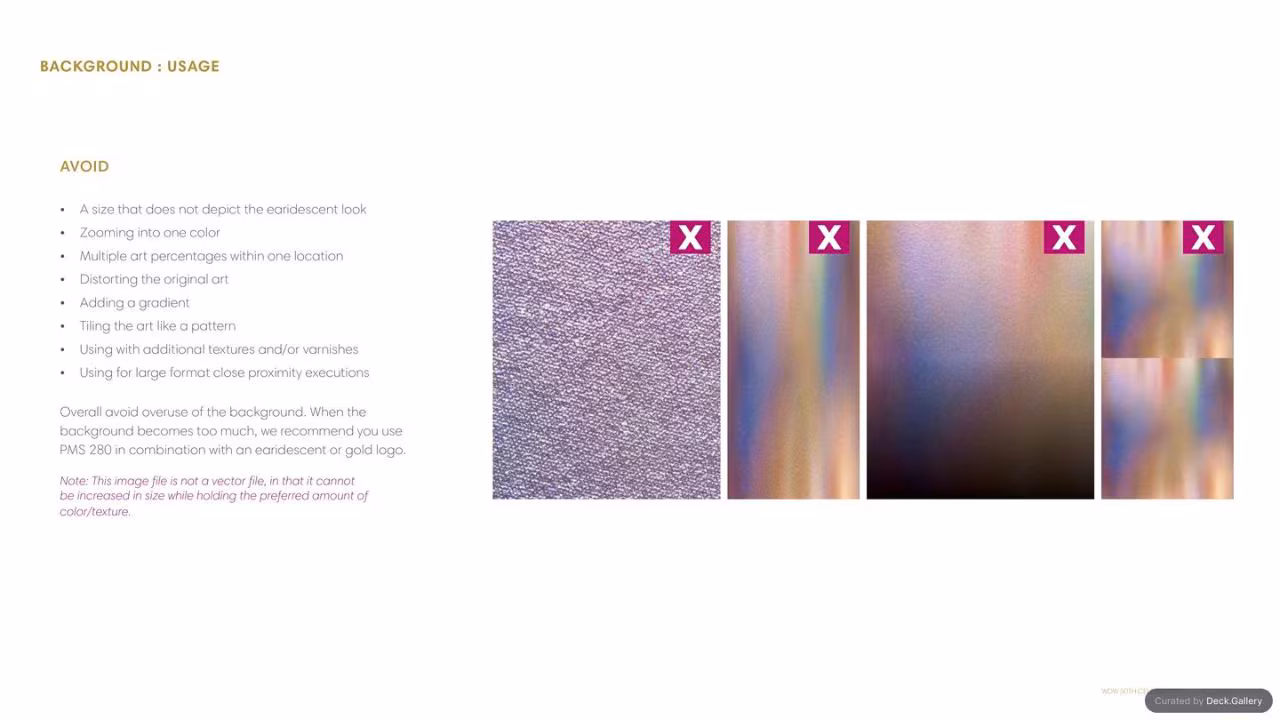 Walt Disney World Brand Guidelines 2021, slide 38