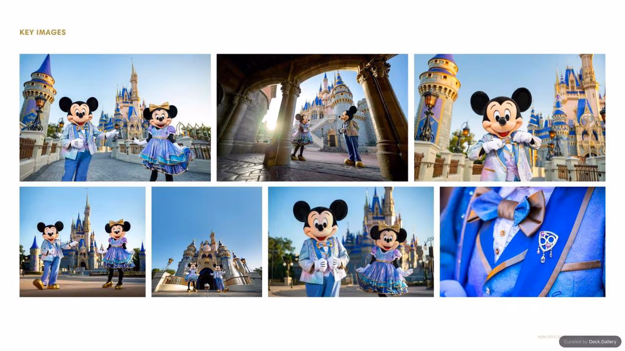 Walt Disney World Brand Guidelines 2021, slide 39