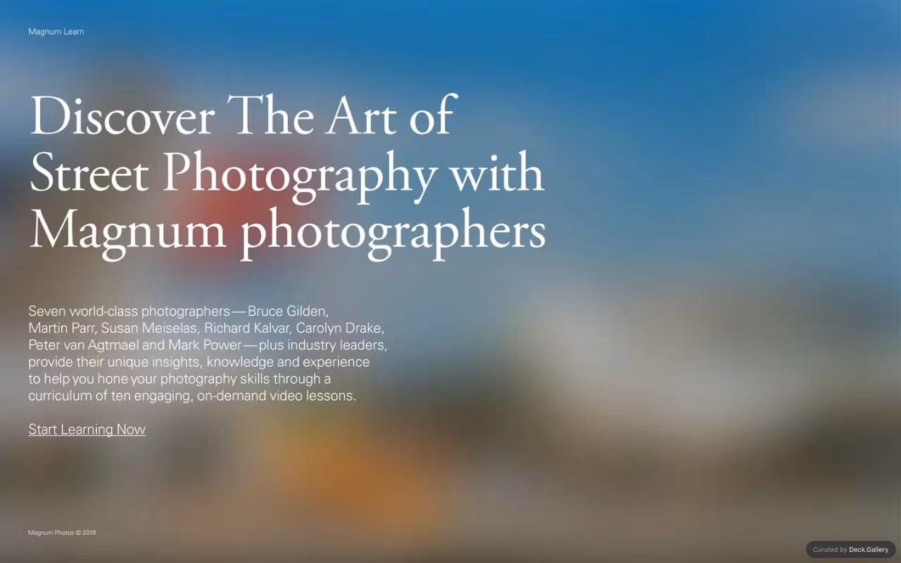 Wear Good Shoes: Advice from Magnum Photographers, slide 67