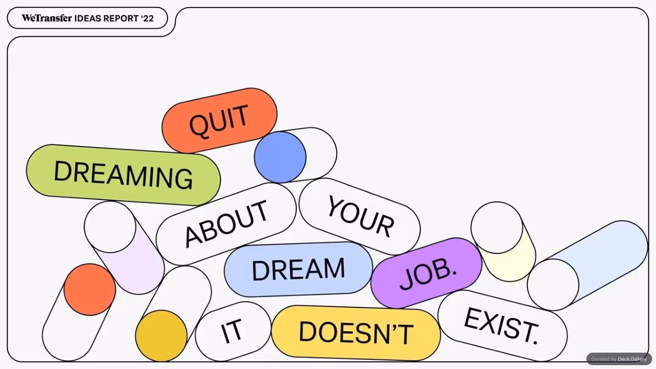 WeTransfer Ideas Report 2022