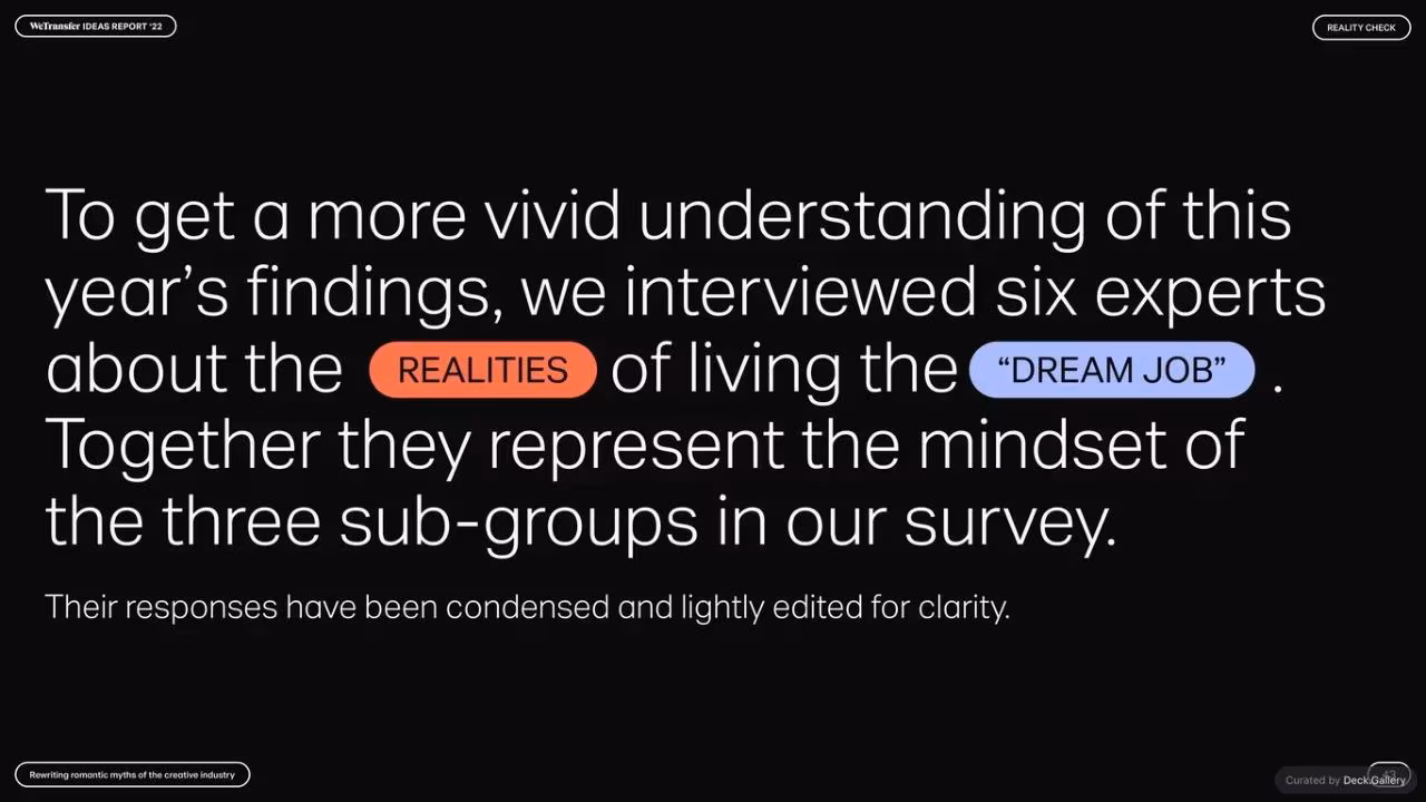 WeTransfer Ideas Report 2022, page 43