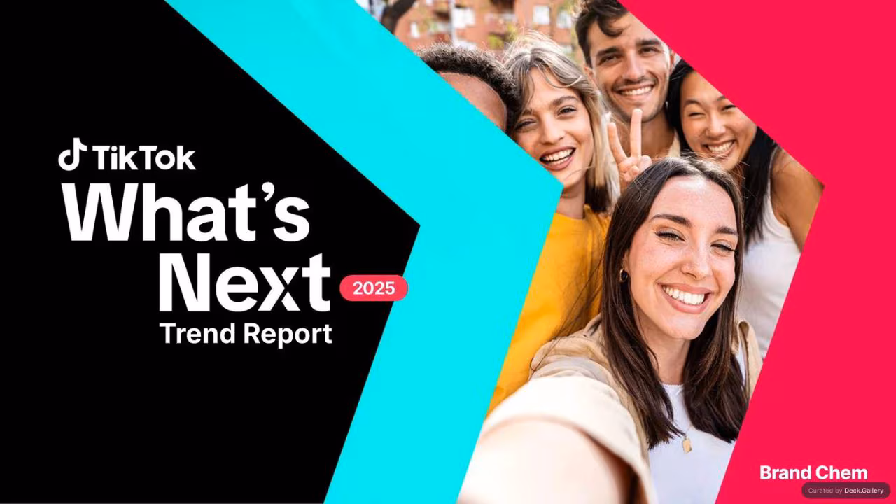 TikTok What's Next Trend Report 2025
