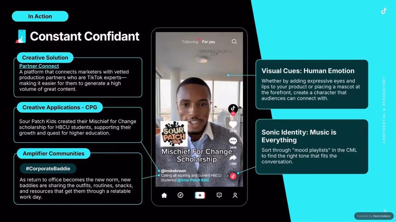 TikTok What's Next Trend Report 2025, slide 15