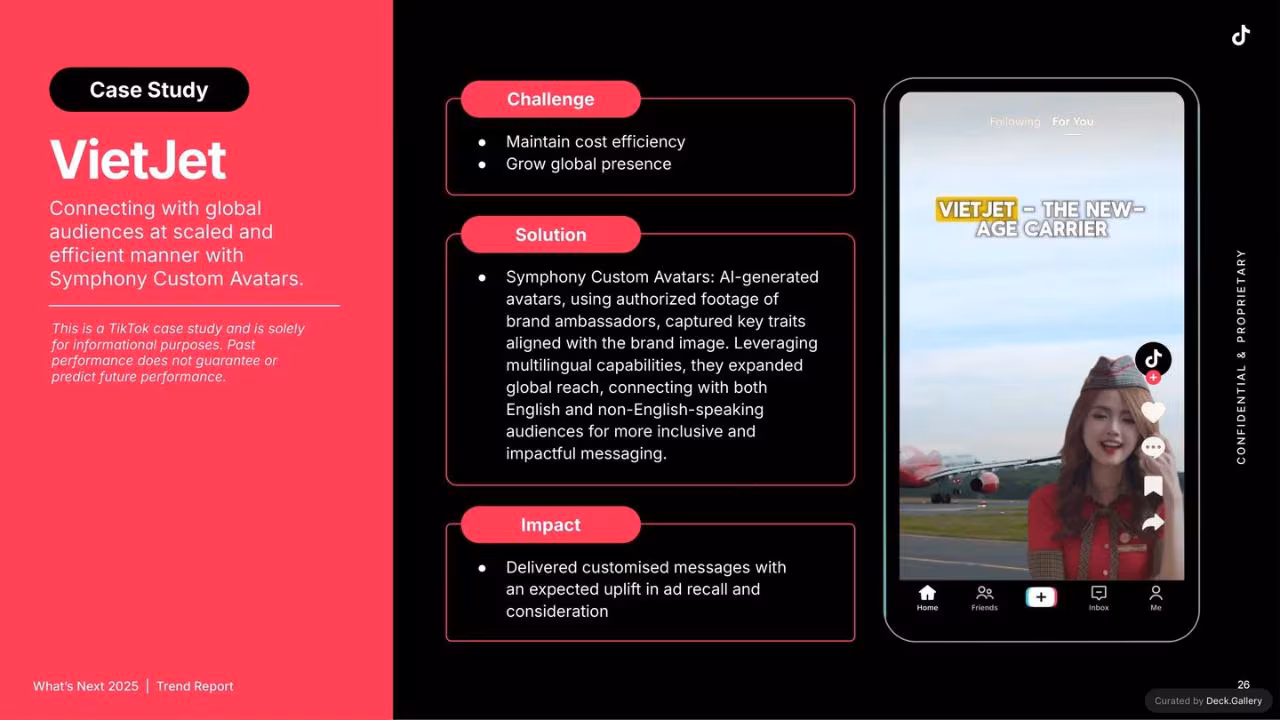 TikTok What's Next Trend Report 2025, slide 26