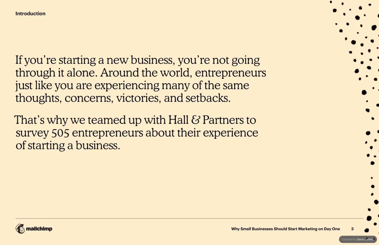 Mailchimp Small Business Marketing Report, slide 3