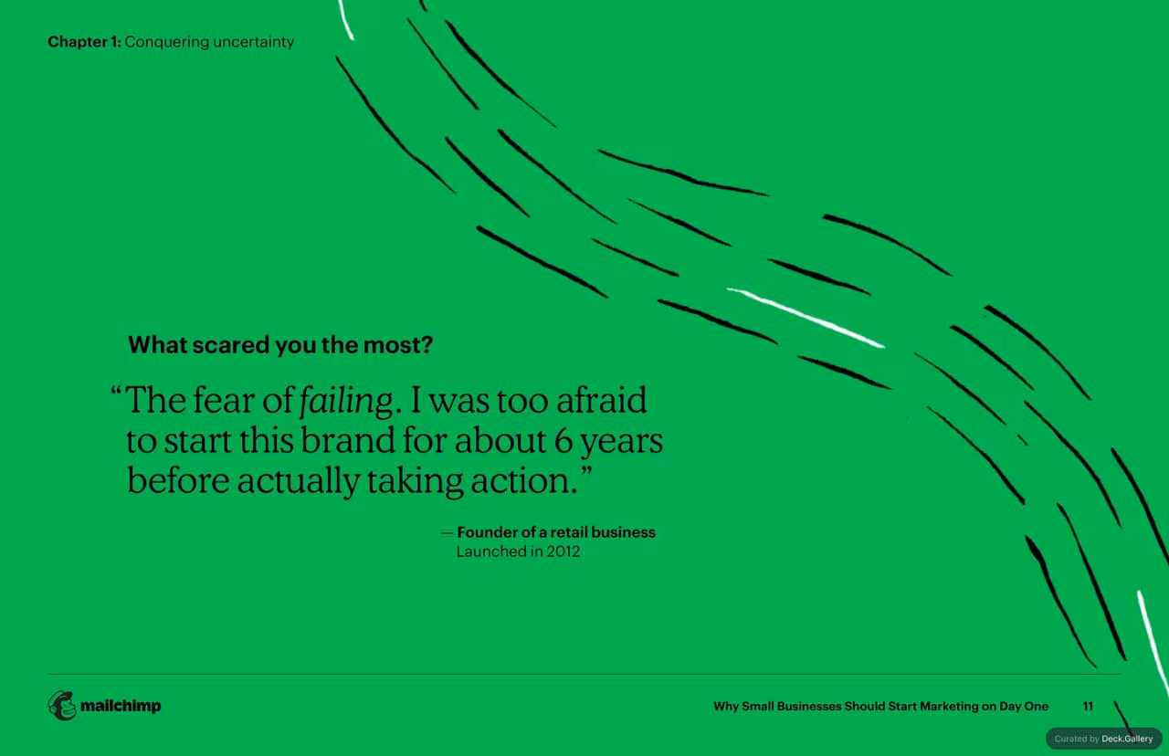 Mailchimp Small Business Marketing Report, slide 11