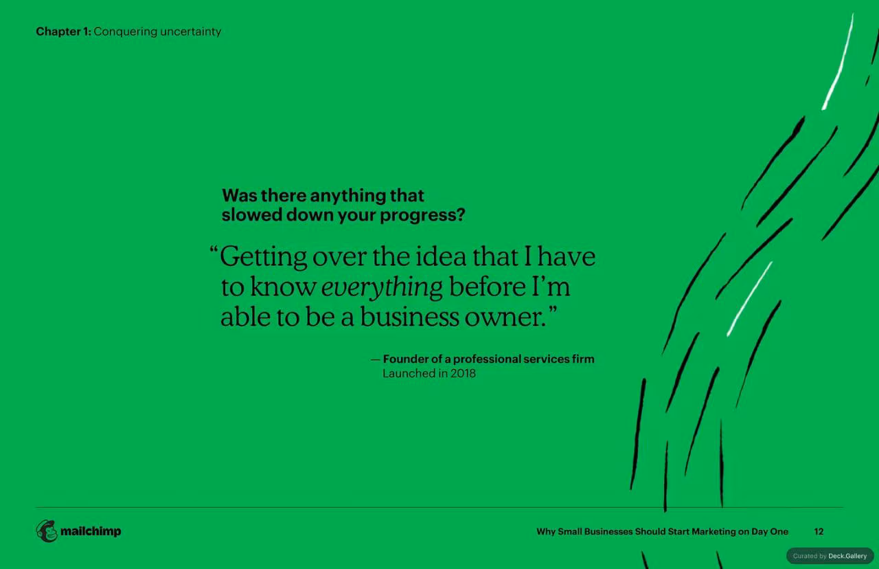 Mailchimp Small Business Marketing Report, slide 12
