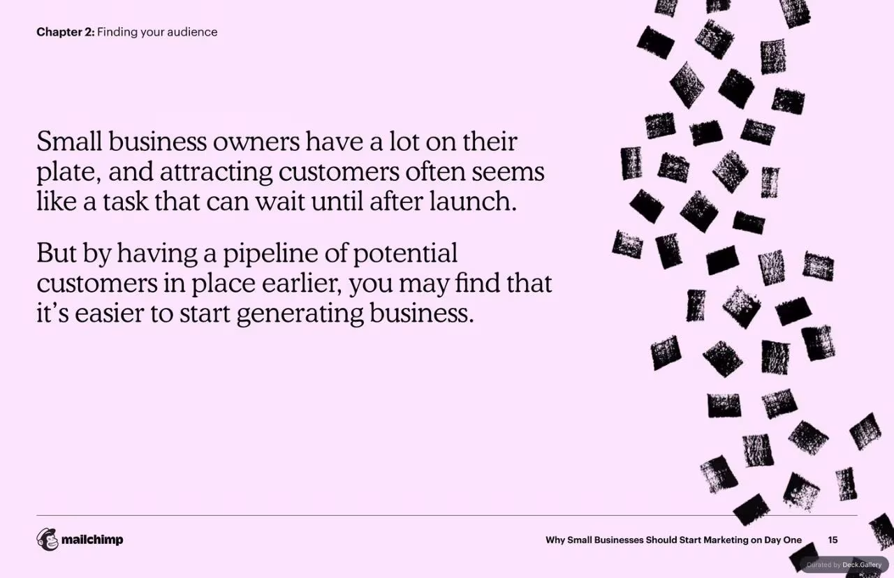 Mailchimp Small Business Marketing Report, slide 15