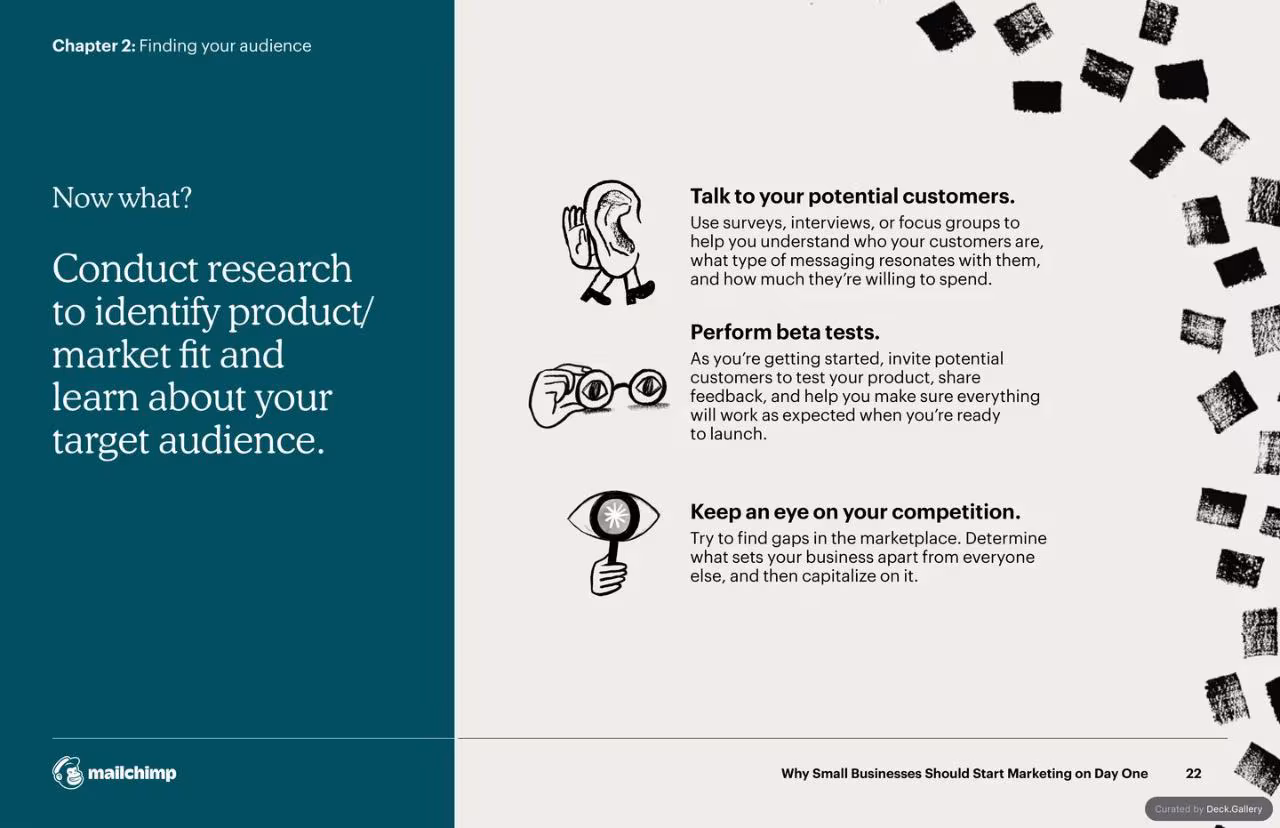 Mailchimp Small Business Marketing Report, slide 22