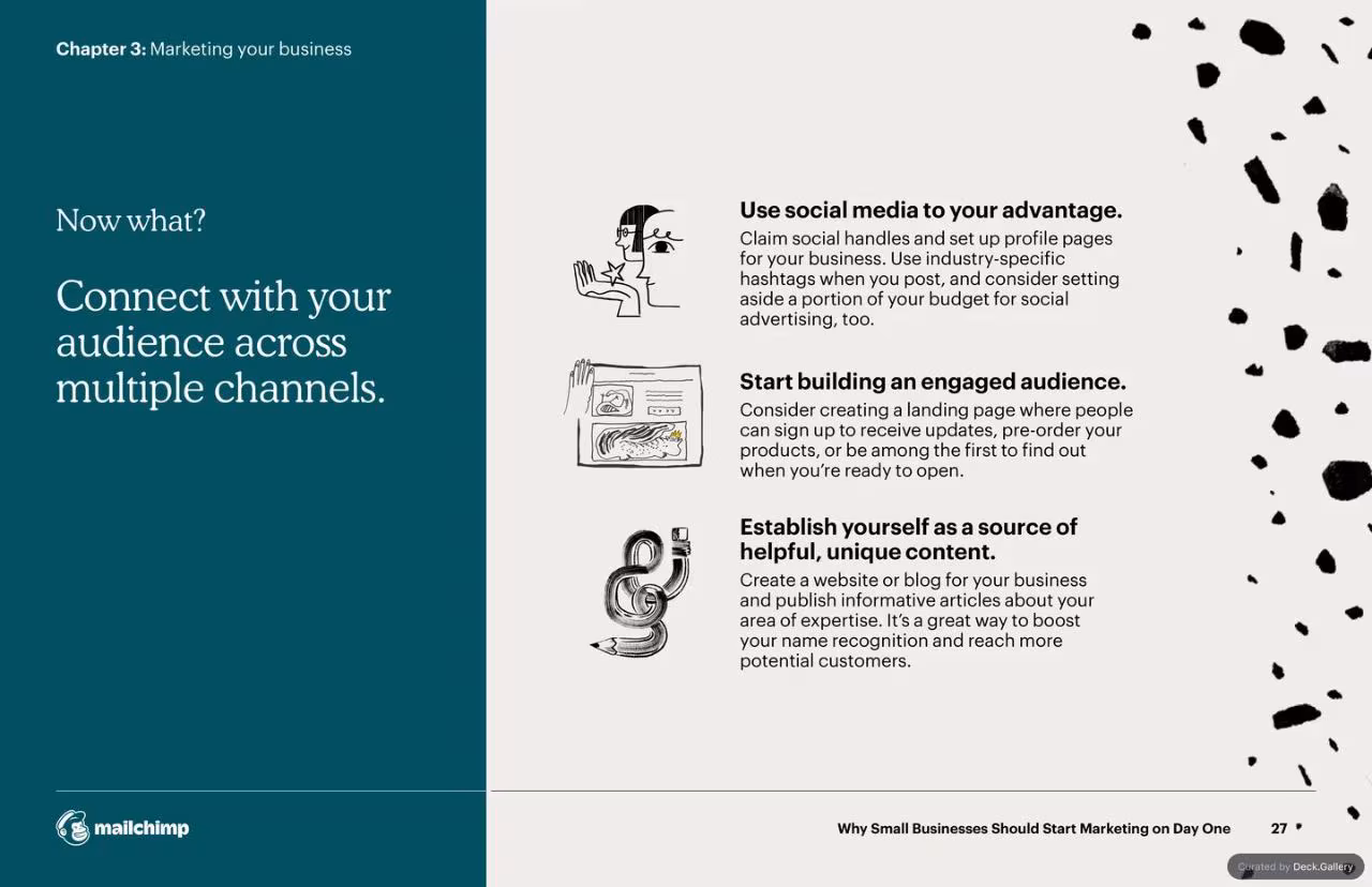 Mailchimp Small Business Marketing Report, slide 27