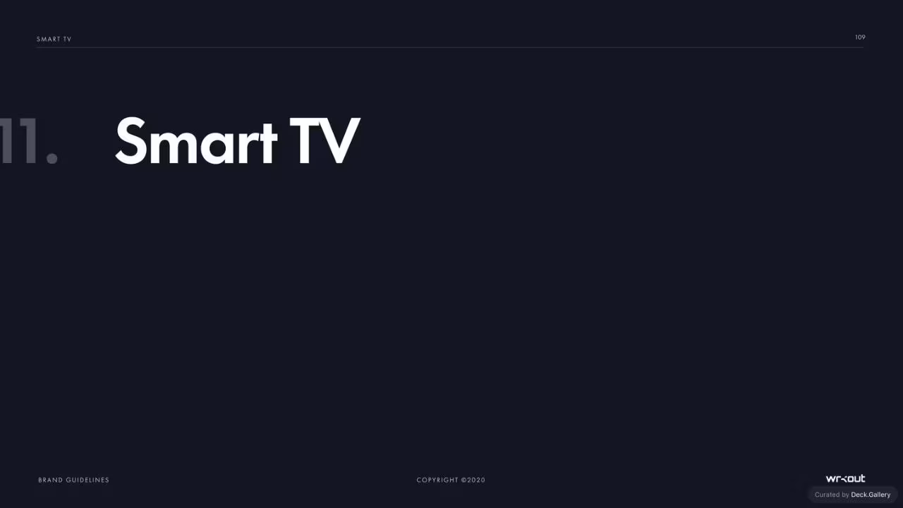 WRKOUT Brand Guidelines 2020, slide 109