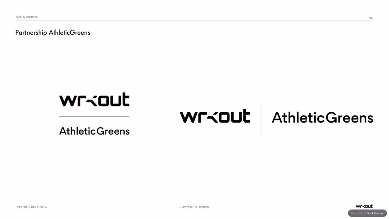 WRKOUT Brand Guidelines 2020, slide 118