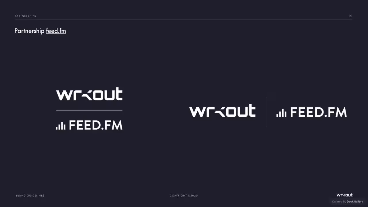 WRKOUT Brand Guidelines 2020, slide 121