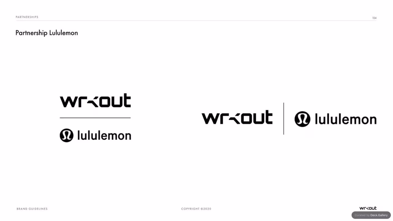 WRKOUT Brand Guidelines 2020, slide 124