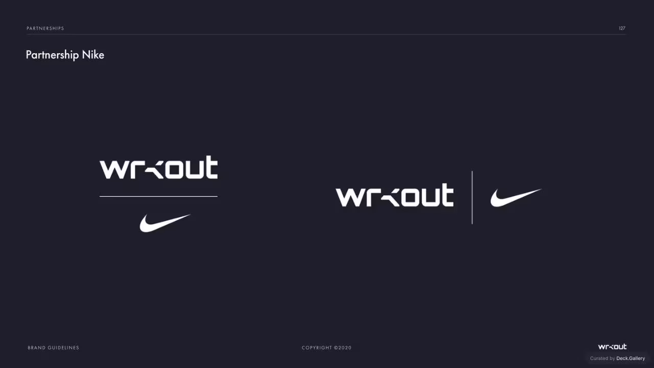 WRKOUT Brand Guidelines 2020, slide 127