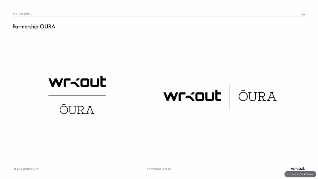 WRKOUT Brand Guidelines 2020, slide 130