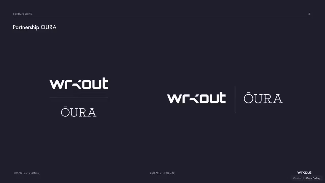 WRKOUT Brand Guidelines 2020, slide 131