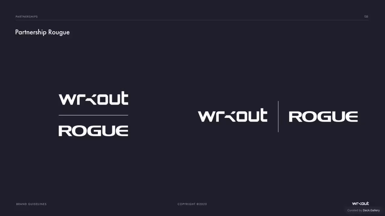 WRKOUT Brand Guidelines 2020, slide 135