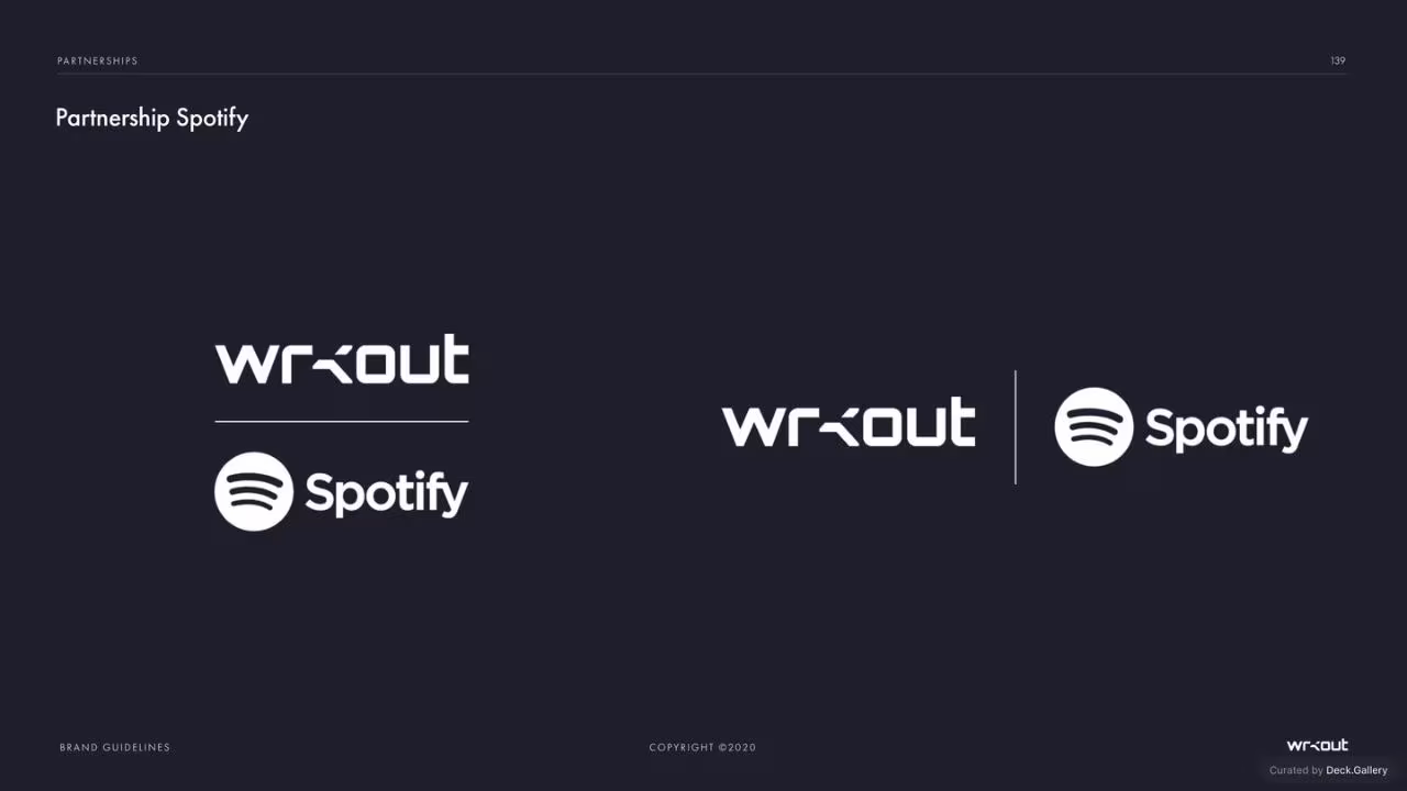 WRKOUT Brand Guidelines 2020, slide 139