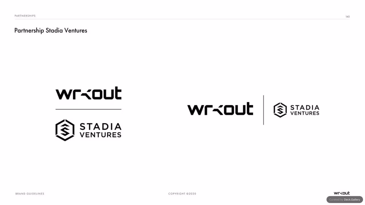 WRKOUT Brand Guidelines 2020, slide 140
