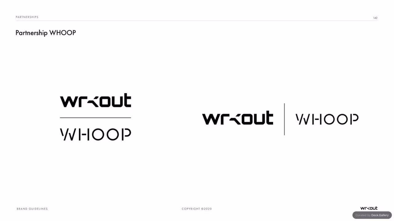 WRKOUT Brand Guidelines 2020, slide 142