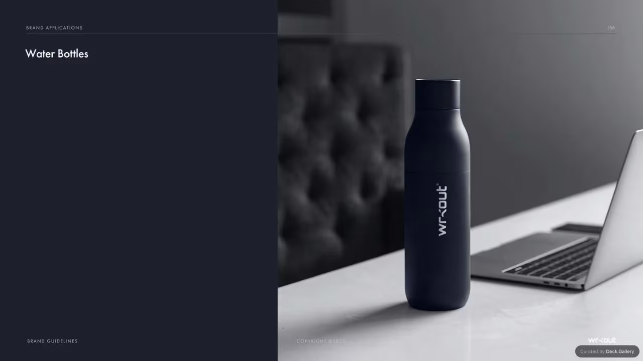WRKOUT Brand Guidelines 2020, slide 156