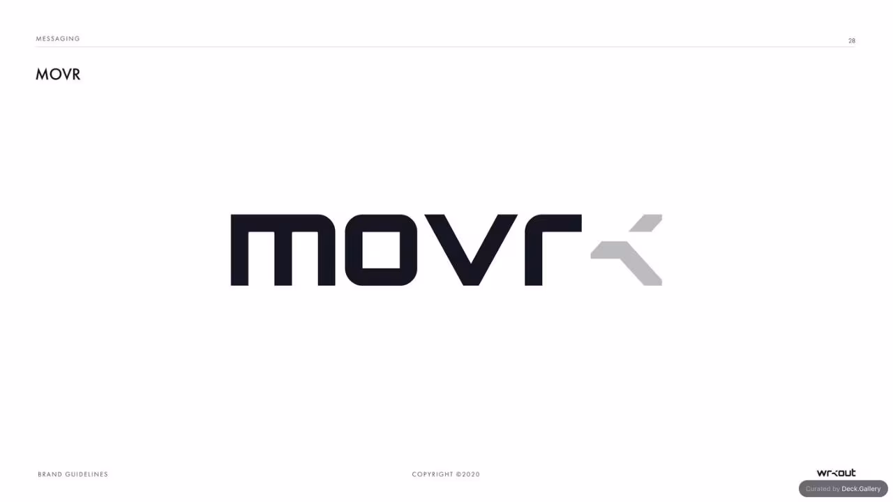 WRKOUT Brand Guidelines 2020, slide 28